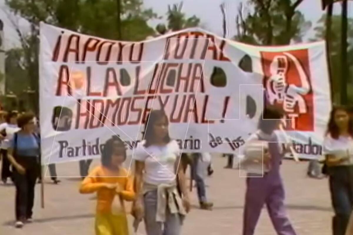 Así era la marcha LGBT+ en la Ciudad de México en los años 80 (1982/1983)
