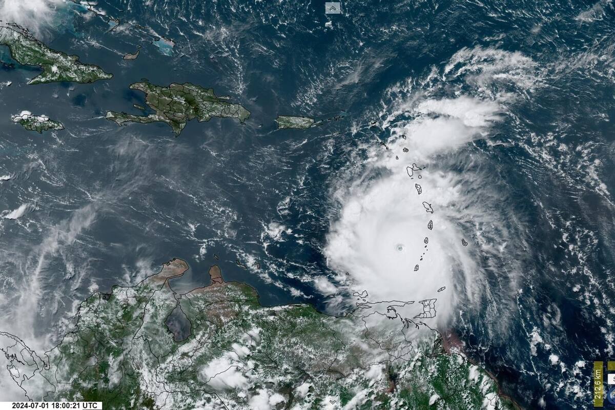 ‘Beryl’ podría llegar a península de Yucatán como huracán categoría 1