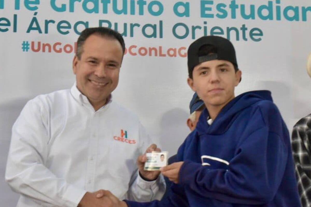 Recupera Antonio Astiazarán servicio de transporte escolar gratuito para alumnos del área rural de Hermosillo