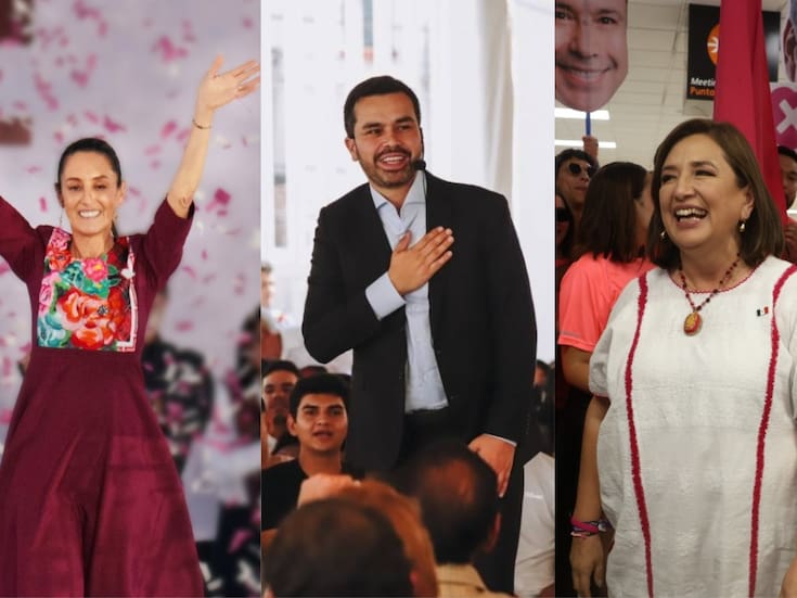Encuesta revela cuál fue el perfil de los votantes de Claudia Sheinbaum, Xóchitl Gálvez y  Jorge Máynez