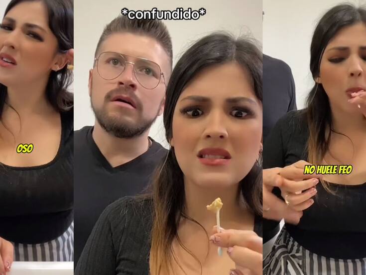 TikTok: Mujer se come la ‘cerilla’ que sale de su oído para ver la reacción de su esposo