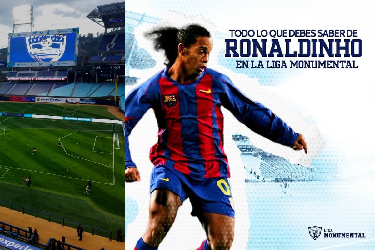 Ronaldinho regresará a las canchas para formar parte de la Liga Monumental