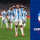Argentina rescata el triunfo en los últimos minutos del partido