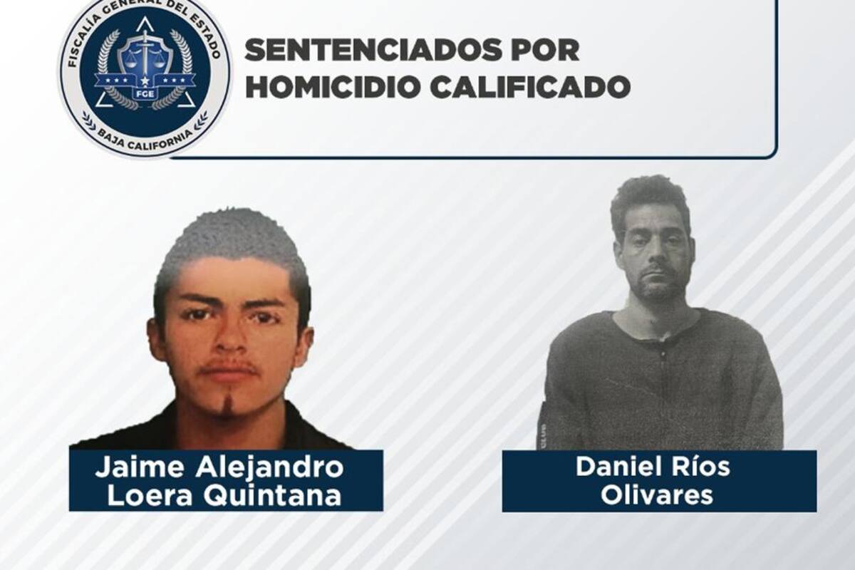 Sentencian en Tijuana a dos homicidas