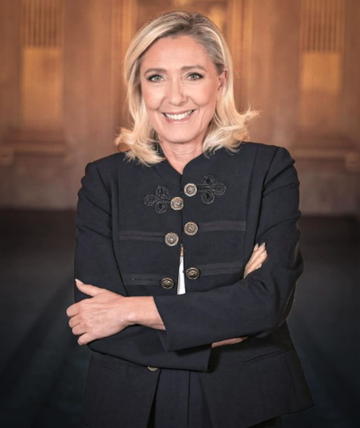 Marin Le Pen expulsó del partido a su propio padre en 2015. | Crédito: Instagram @marine_lepen