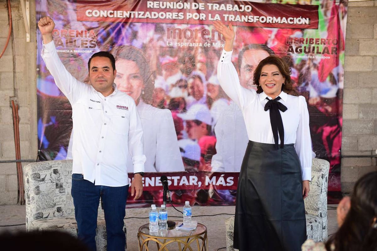 Reportan Valles y Aguilar, candidatos al Senado por Sonora ventaja en el PREP federal