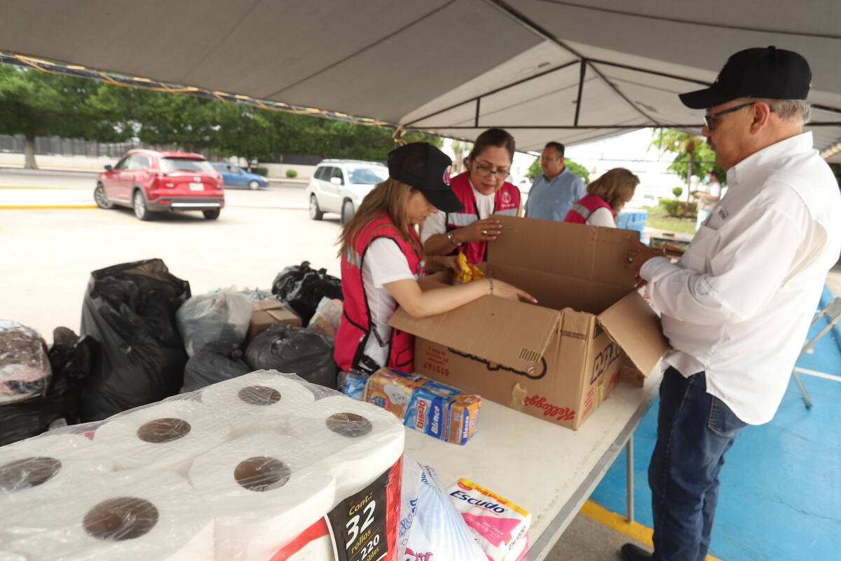 Emprende gobierno de Marina del Pilar campaña de donaciones para apoyar a familias de Guerrero tras huracán "Otis"