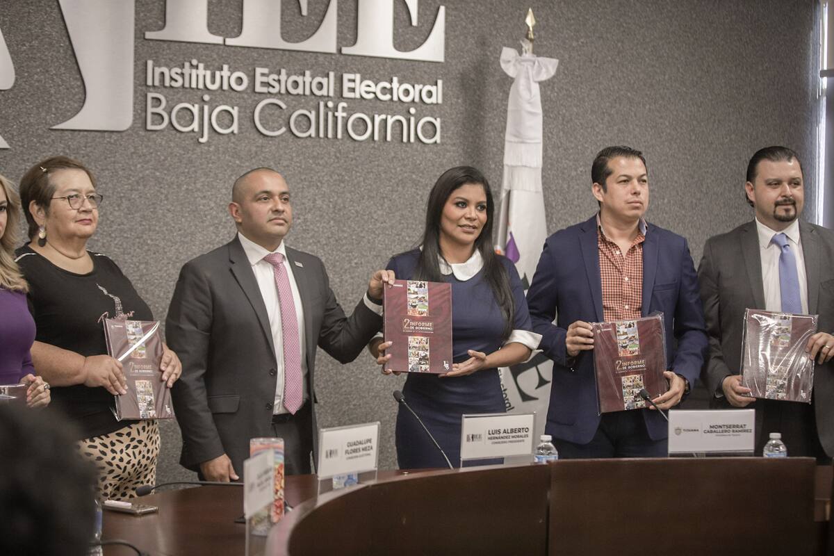 Destaca alcaldesa de Tijuana, reducción de deuda pública en su segundo informe ante el IEEBC
