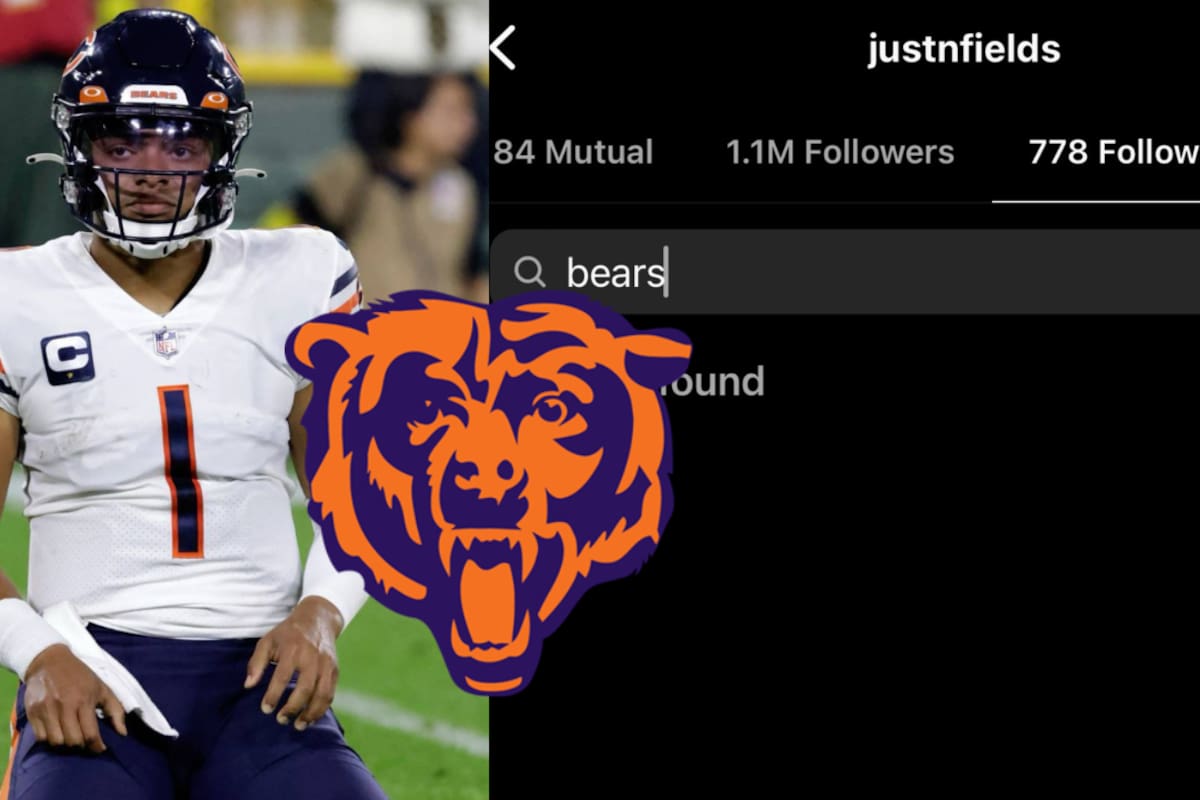 NFL: ¿Caleb Williams se va a los Bears? Justin Fields elimino a los Chichago Bears de su cuenta de Instagram