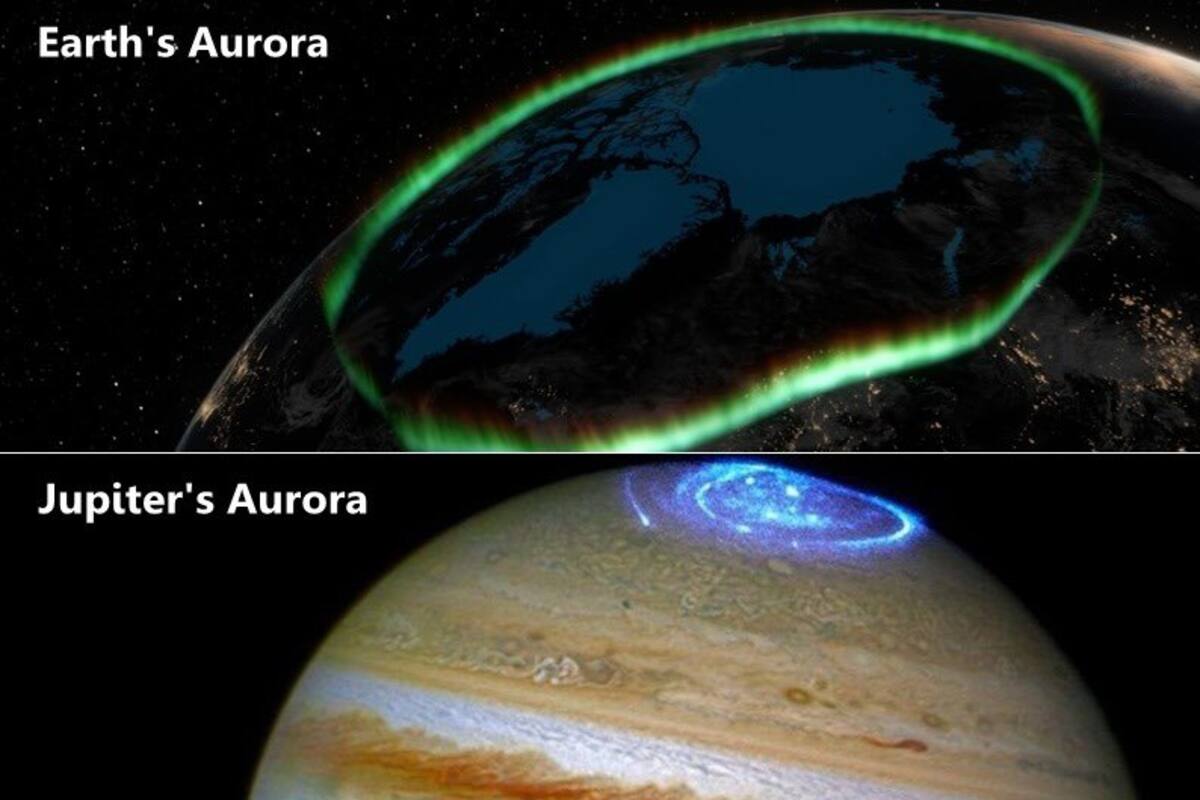 ¿Sabías que en otros planetas también hay auroras boreales?