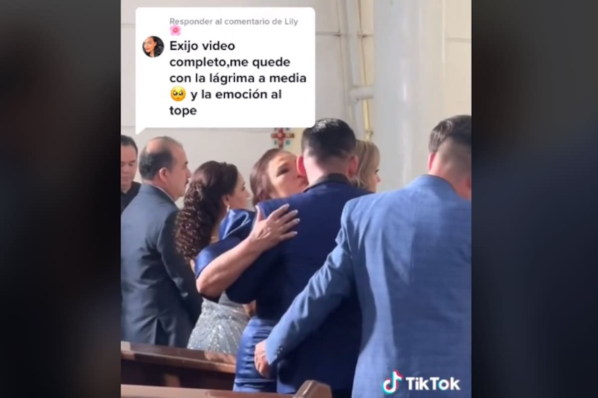 Se reencuentra con su familia en la boda de su hermana después de años de no verlos