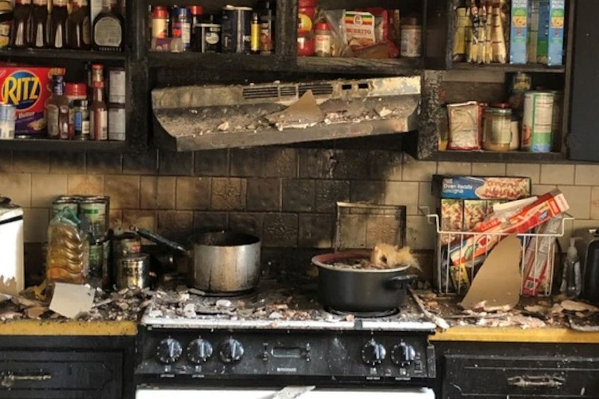 Descuido en la cocina causa incendio en Yuma