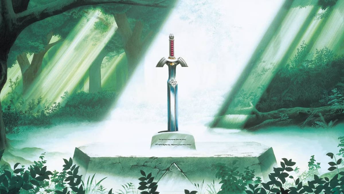 La espada maestra en The Legend of Zelda: A Link to the Past / Foto: Nintendo