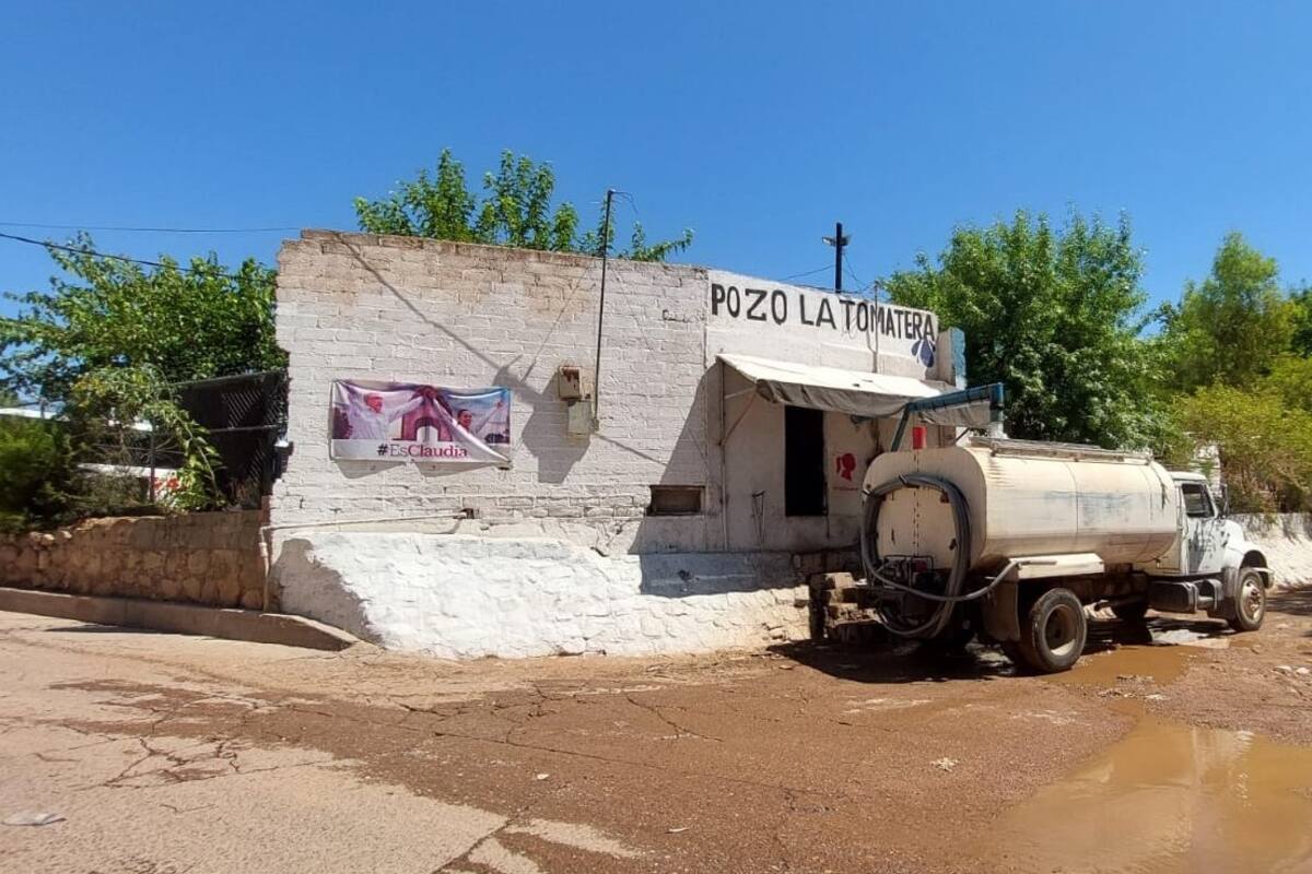 Nogales: Combatirán escasez de agua con suministro de pipas