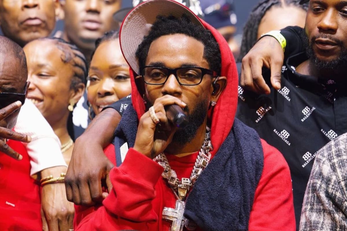 Kendrick Lamar canto seis veces “Not like us”, su diss contra Drake en su show en Los Angeles
