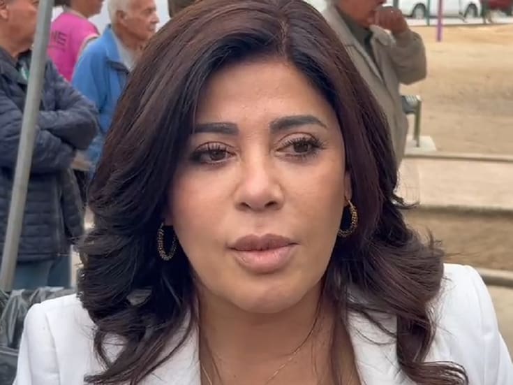 Candidata del PES a la Alcaldía de Ensenada vota en Parque Benito Juárez