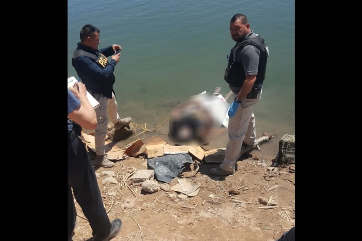 Descubren cadáver en la presa Morelos