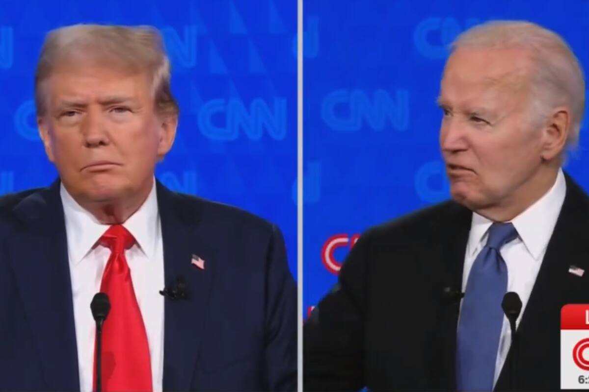 Qué dijeron Biden y Trump sobre el aborto en el debate presidencial de EU