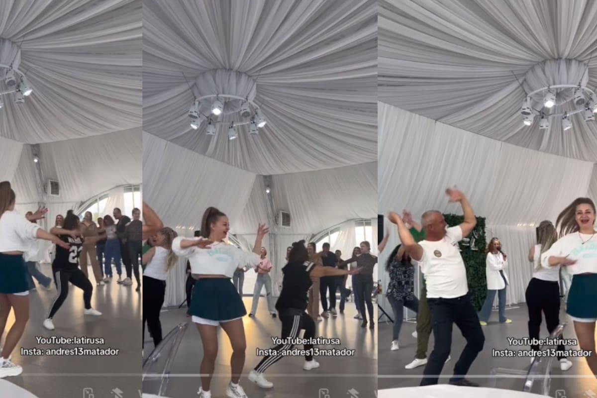 VIDEO | Rusos impactan en internet por su curiosa manera de bailar el reguetón