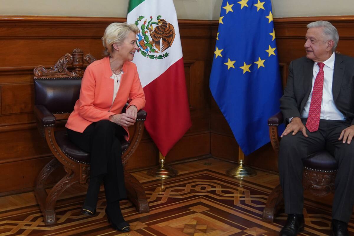 AMLO destaca que Von der Leyen "reconoció la importancia" de México
