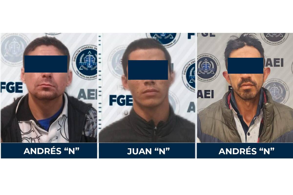 Detienen a tres por robo de vehículo en Tijuana