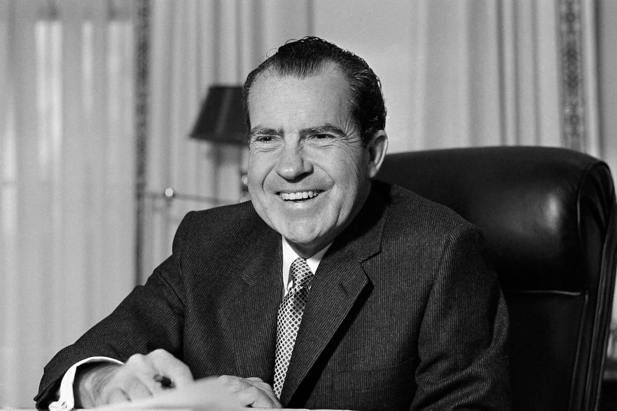 Richard Nixon, expresidente de EU. | Archivo digital.