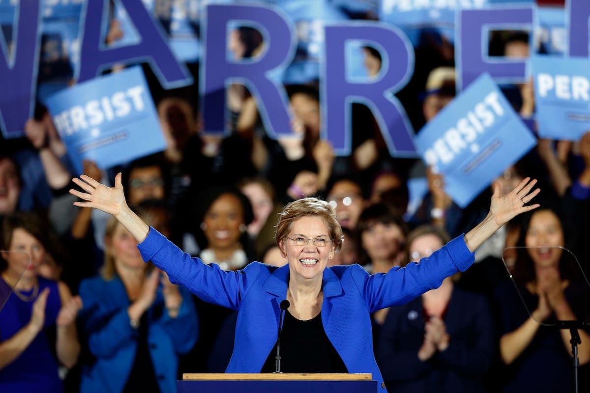 Fotografía de archivo de Elizabeth Warren. Foto: AP