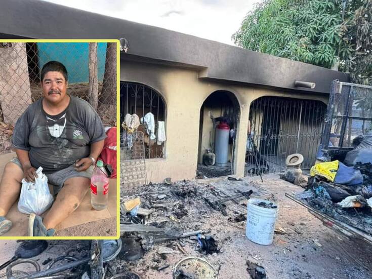 Requiere Jorge y su familia ayuda para salir adelante luego del incendio de su casa