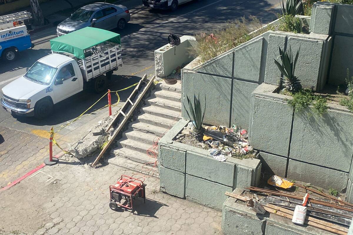 Rehabilitan tres puentes peatonales en Zona Río Tijuana