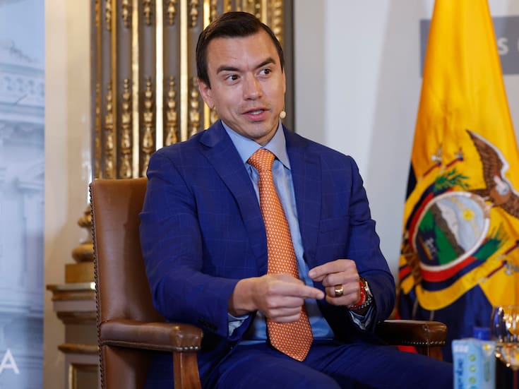 Es “inventado” supuesto plan para declarar inhabilidad mental de Noboa, dice Parlamento de Ecuador