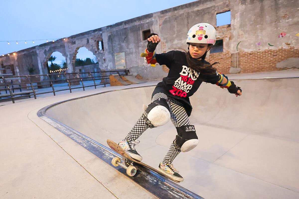 Día de la Mujer: Sueña Zoe Arvayo con ganar su primera medalla en Selectivo Nacional de Skateboarding