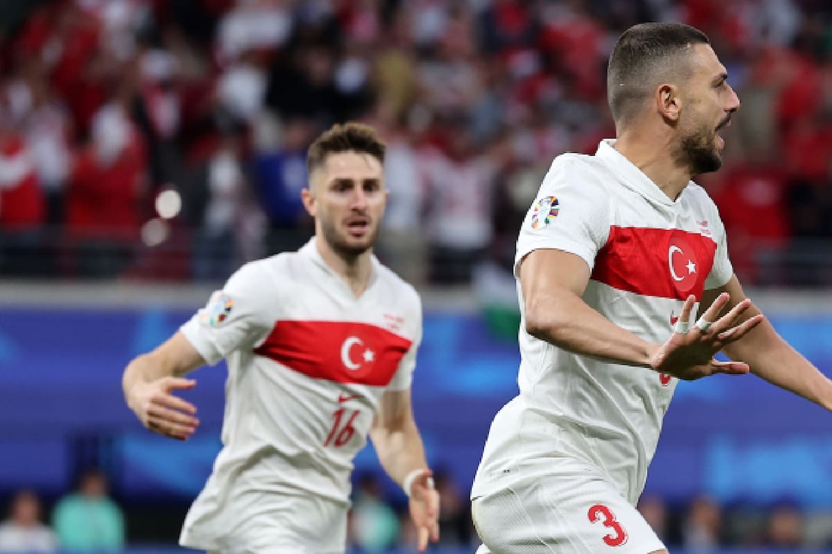 Turquía supera 2-1 a Austria y califica a cuartos de final en la Eurocopa 2024