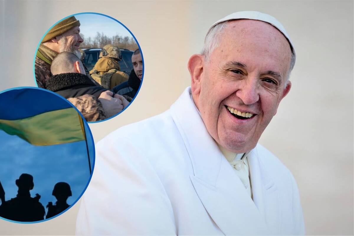 Papa Francisco agradece la liberación de dos curas católicos en Ucrania 