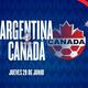¿Cuándo y dónde ver el Argentina vs Canadá?