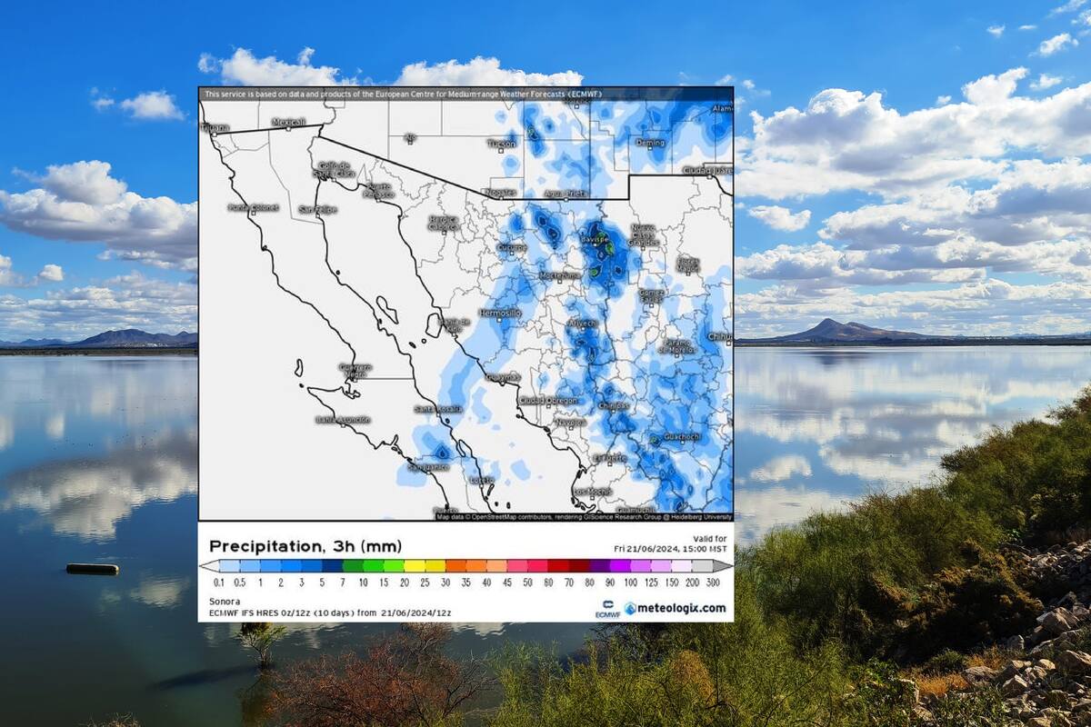 En estos municipios de Sonora podría llover este viernes