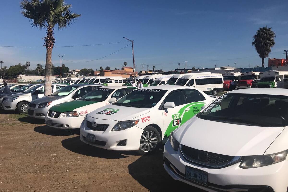 Taxistas enfrentan una difícil “normalidad” en Rosarito