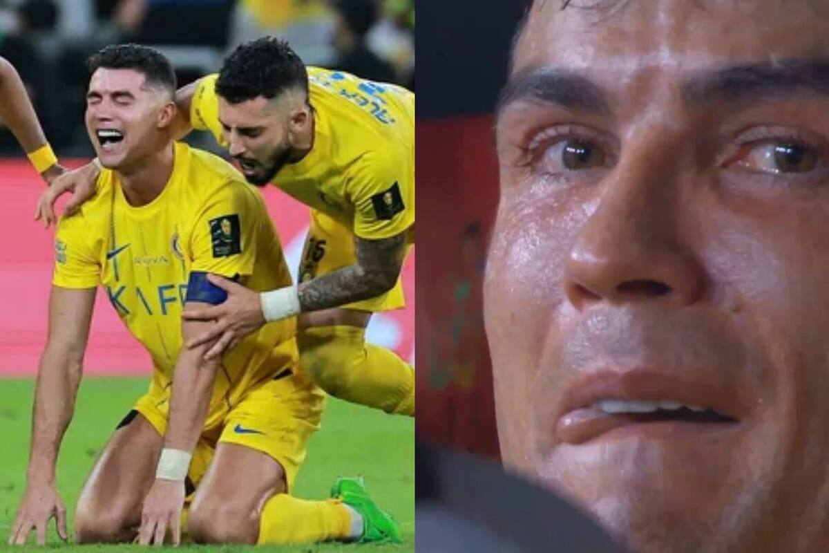 VIDEO: Cristiano Ronaldo lloró inconsolable tras perder la final con el Al-Nassr
