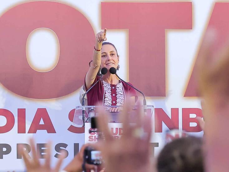 Cierre de campaña de Claudia Sheinbaum: simpatizantes arriban al Zócalo desde temprano