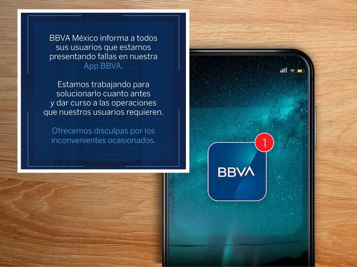 BBVA tiene fallas en su aplicación; otro banco aprovecha para invitarlos a abrir cuenta con ellos