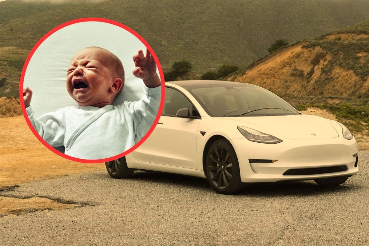 Pequeña niña quedó atrapada en Tesla sin batería en Arizona con altas temperaturas