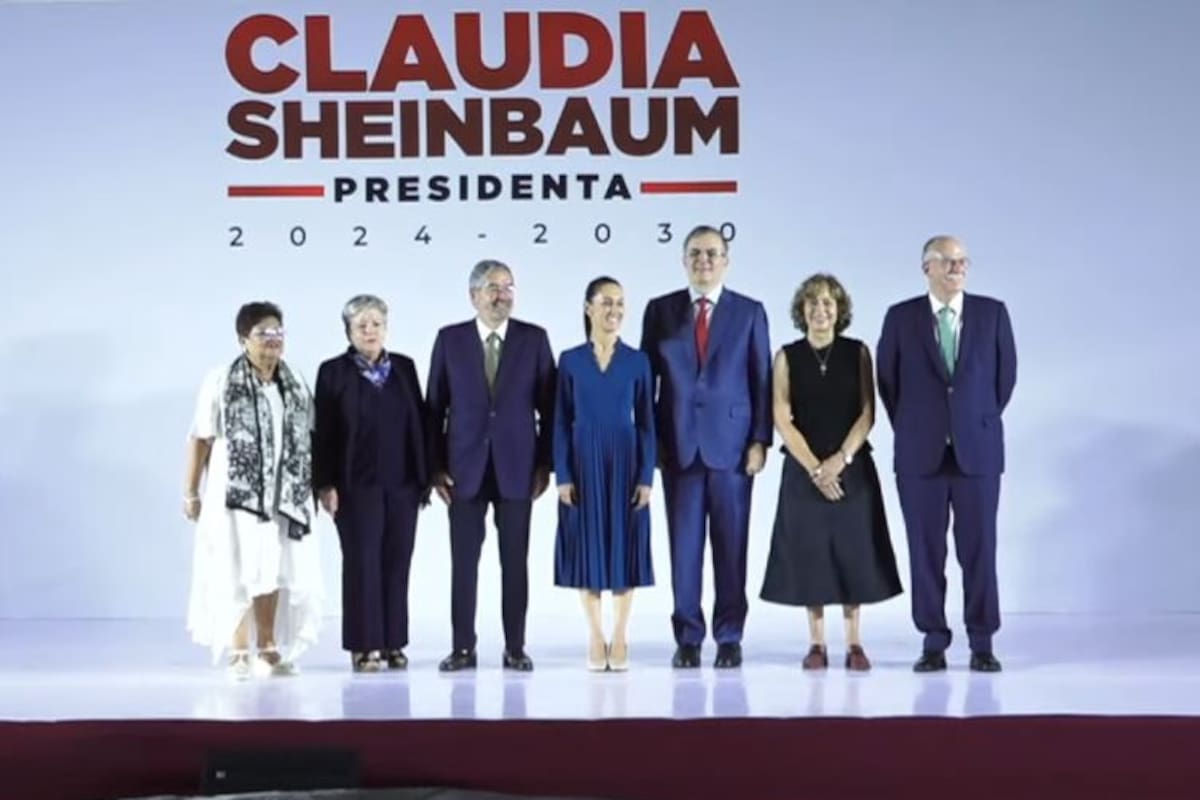 Claudia Sheinbaum presenta a seis miembros de su Gabinete: tres mujeres y tres hombres