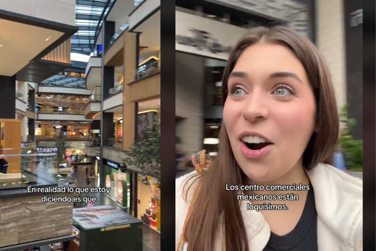 VIDEO: Extranjera queda impactada con los centros comerciales de México, “no es como en las películas”