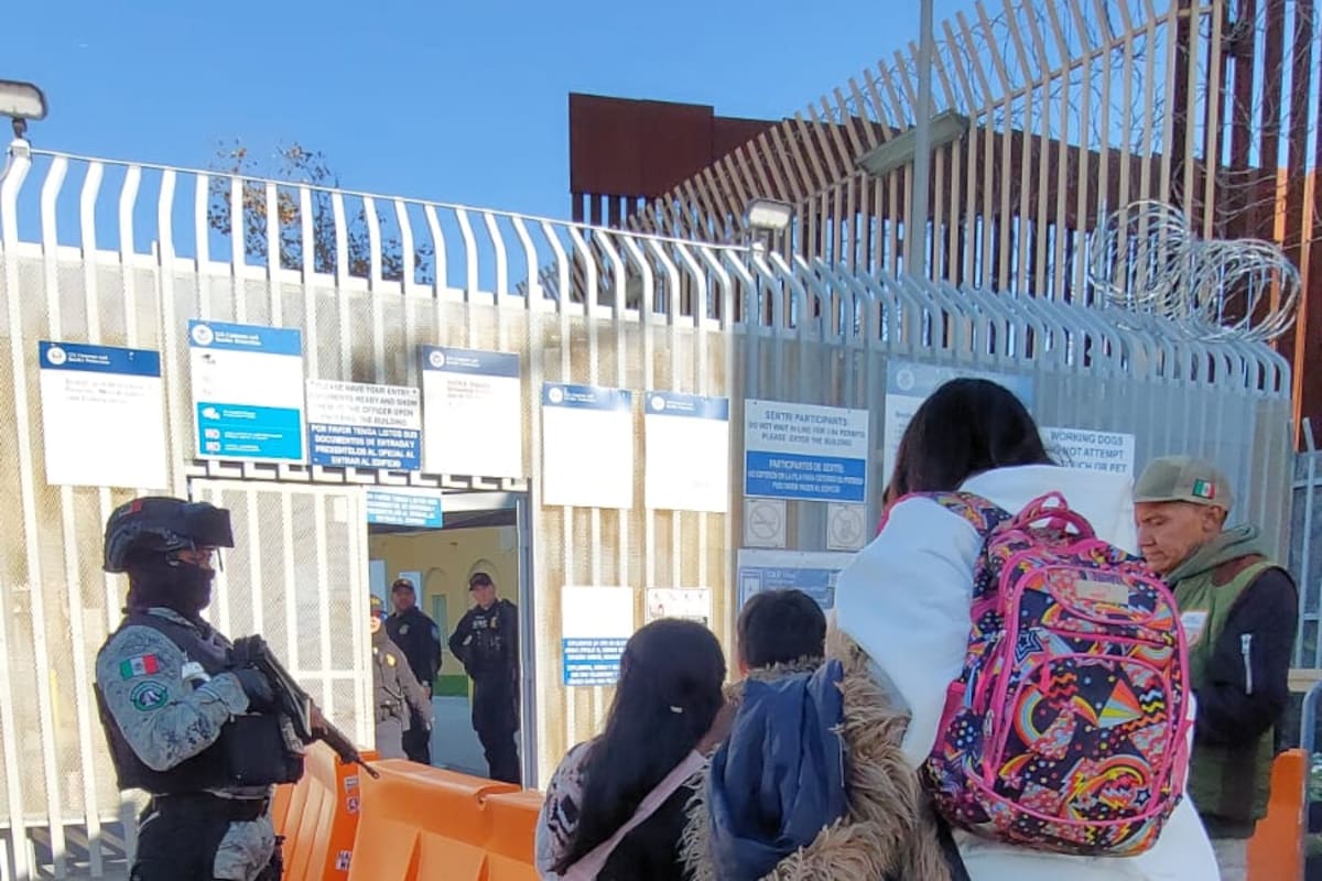Más de 100 mil migrantes ingresaron a EU con CBP One