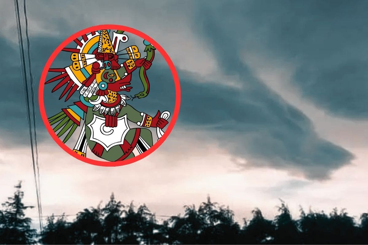 Chaac vs. Poseidón: Captan FOTOS de nubes con forma de Quetzatcóatl, ¿ayudará contra lluvias en Yucatán?