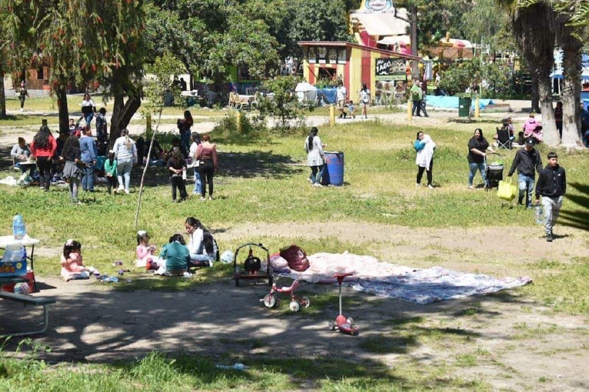 Parques Morelos y de la Amistad rompen récord de afluencia
