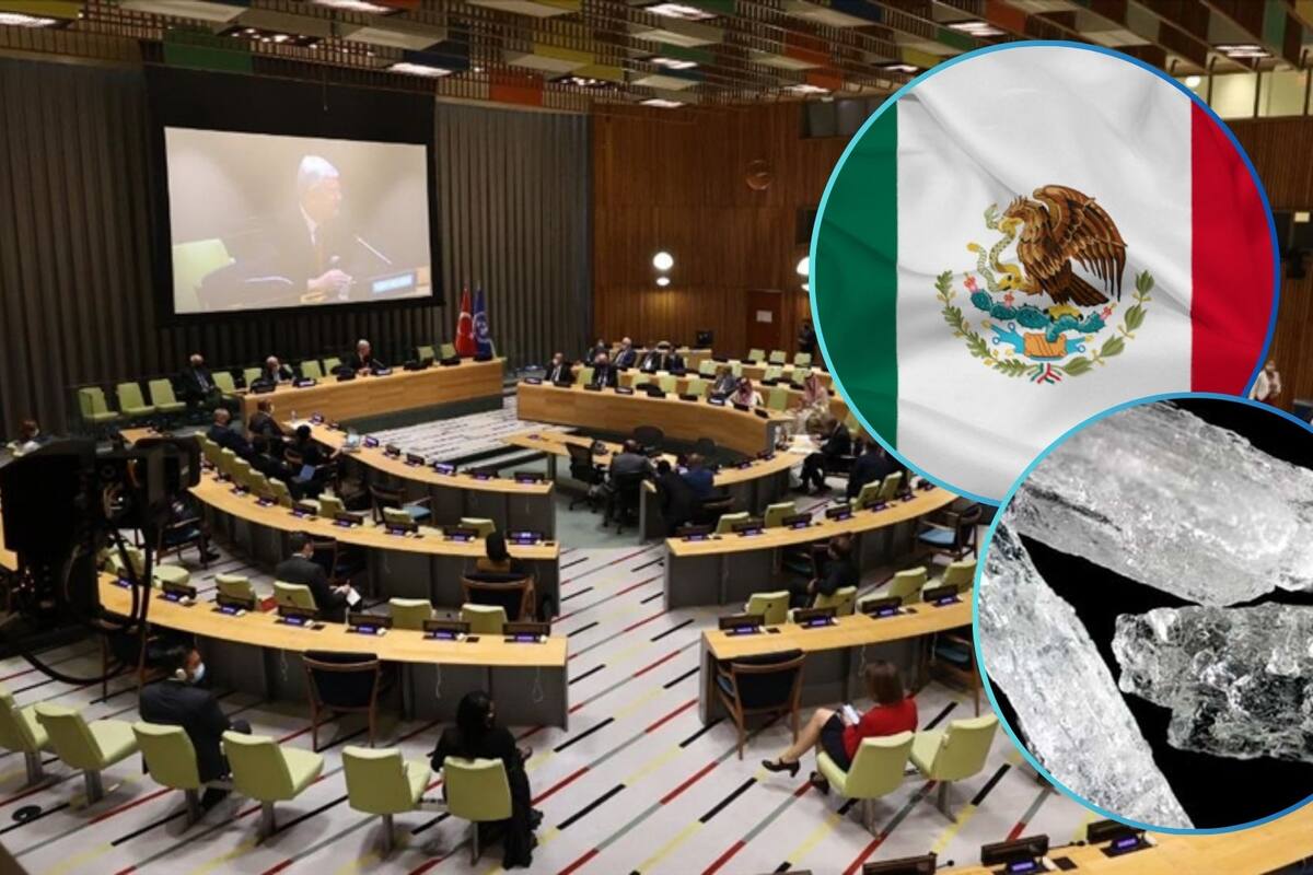 ONU señala a México como uno de los mayores productores de metanfetaminas a nivel mundial