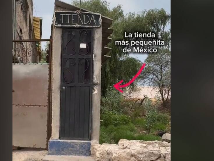VIDEO: La tiendita más "chiquita" de México se hace viral en TikTok