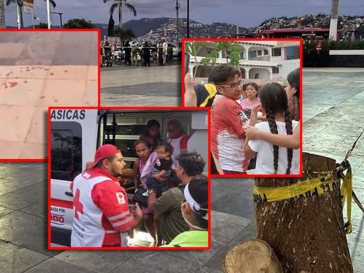 Explosión en Zócalo de Acapulco: Cinco heridos atendidos de urgencia