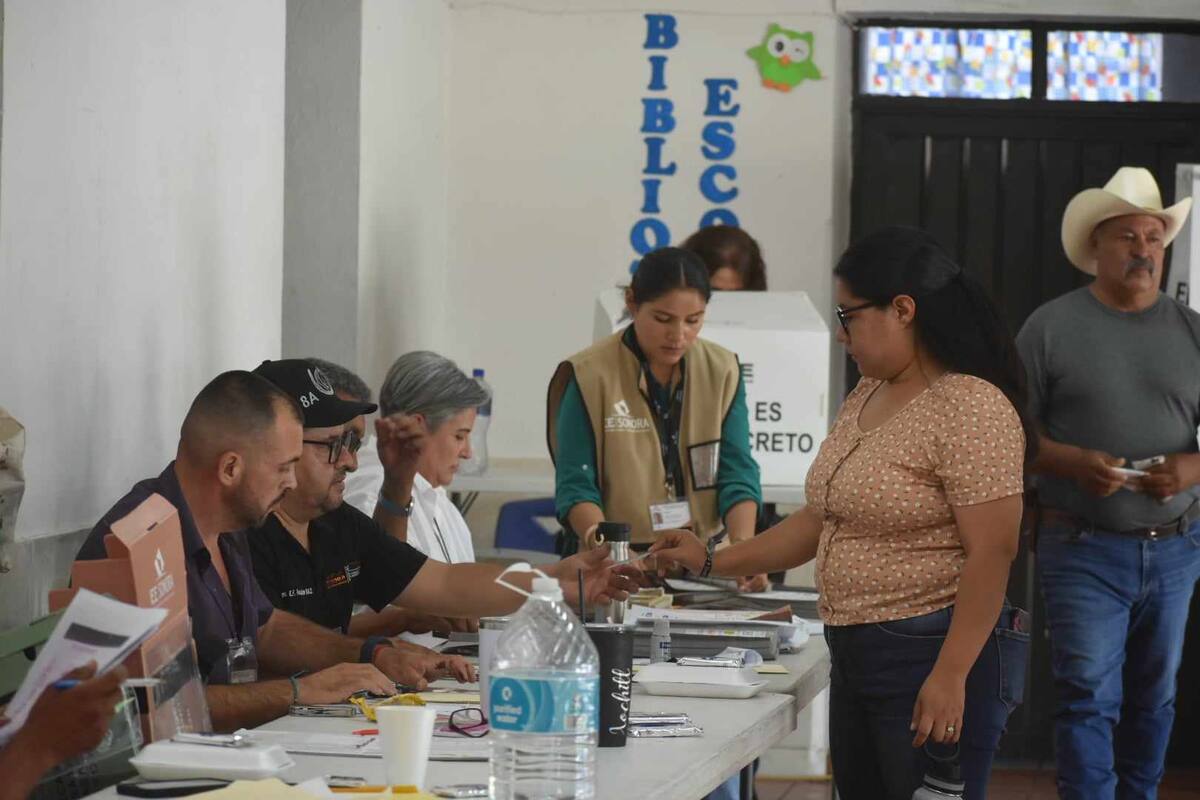 Votaciones en San Felipe. Fotógrafo: Omar Gustavo Córdova