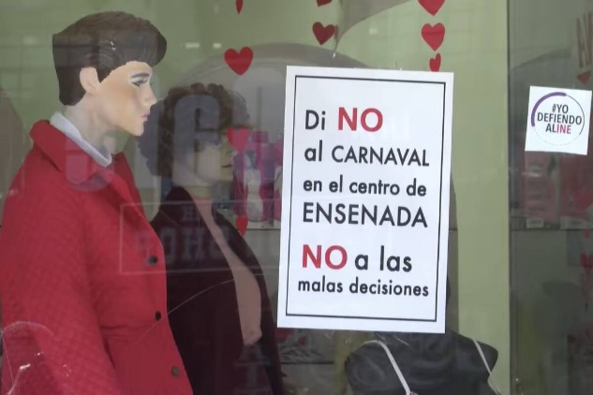 Comerciantes de la Ruiz se oponen al Carnaval de Ensenada